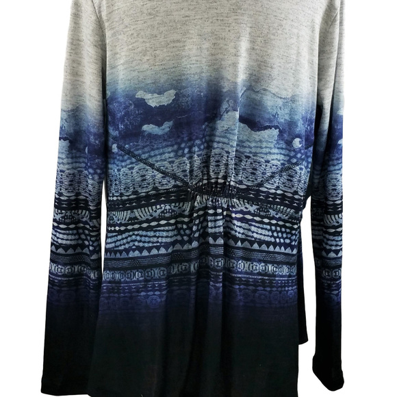 Unity World Wear S Draped Open Front Cardigan NWT - Picture 4 of 8